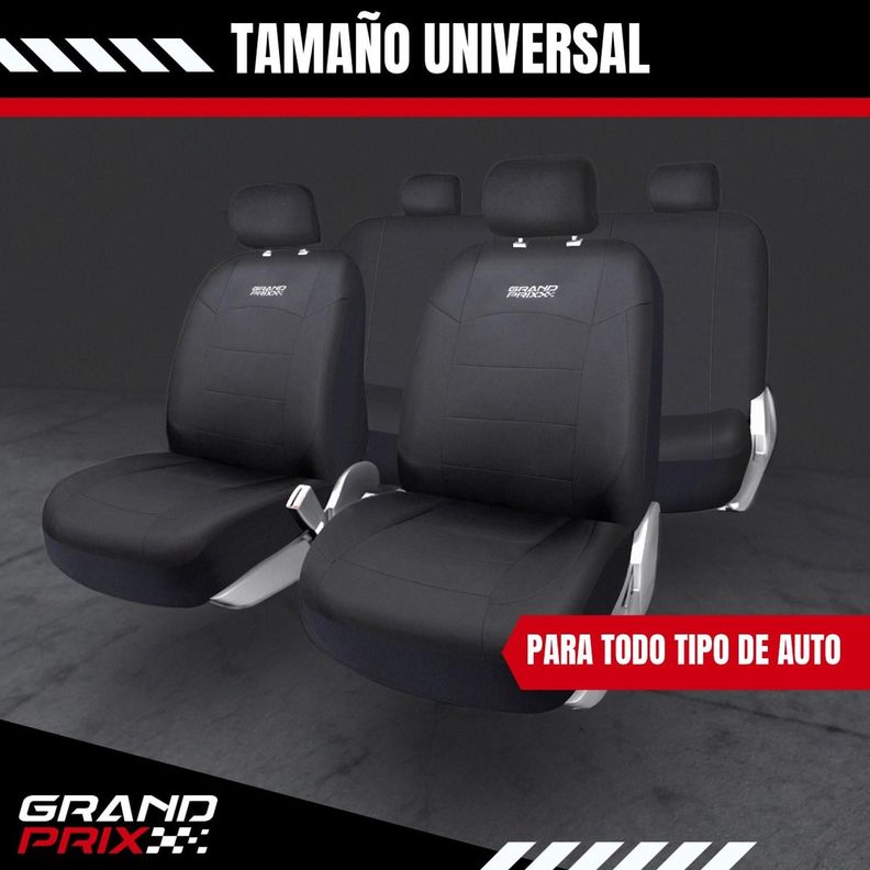 Funda Cubre Asiento Auto Camioneta Universal Grand Prix-3