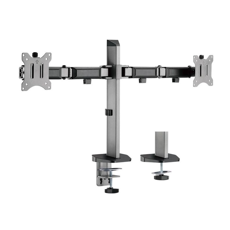 Soporte Brazo Articulado Doble Monitor Linkon Escritorio-0