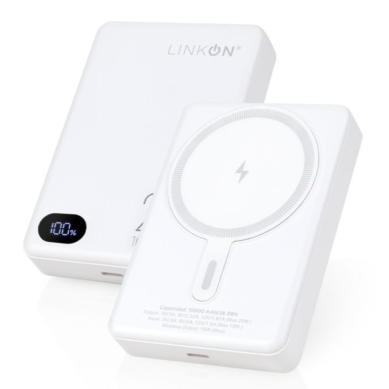 Bateria Externa Cargador para Iphone Magsafe Linkon 10000mah