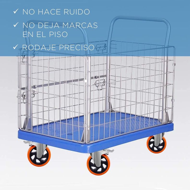 Ruedas Industriales para Muebles + Frenos Linkon 4" Set 4-5