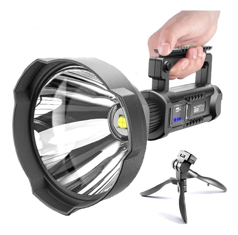 Linterna Largo Alcance Maxwell Recargable USB Impermeable-0