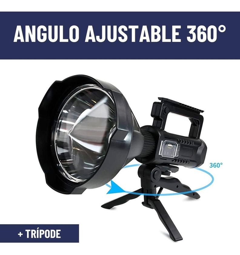 Linterna Largo Alcance Maxwell Recargable USB Impermeable-2
