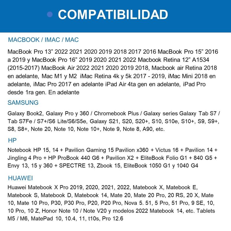 Hub Adaptador Usb C 7 En 1 Linkon Para Mac Macbook Windows-5