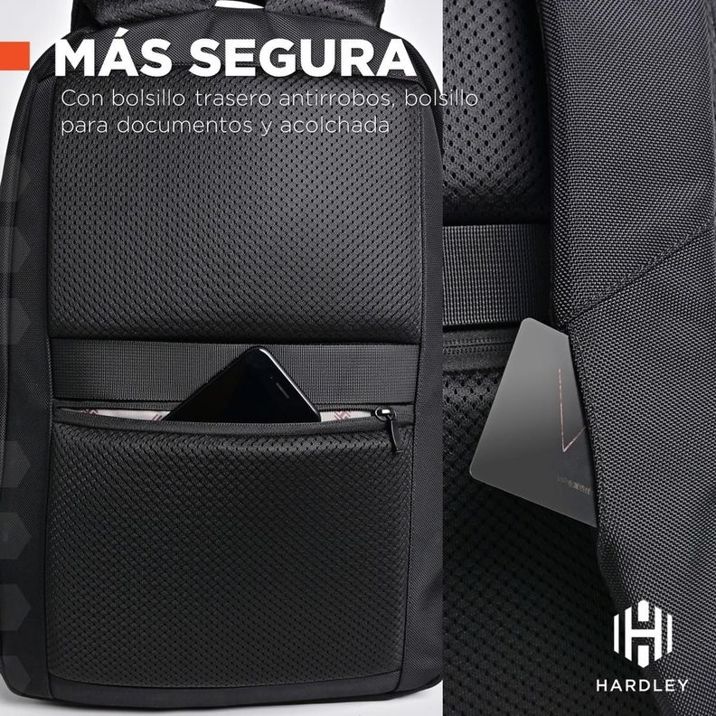 Mochila para Notebook Impermeable Antirrobo Nylon Balistico-3