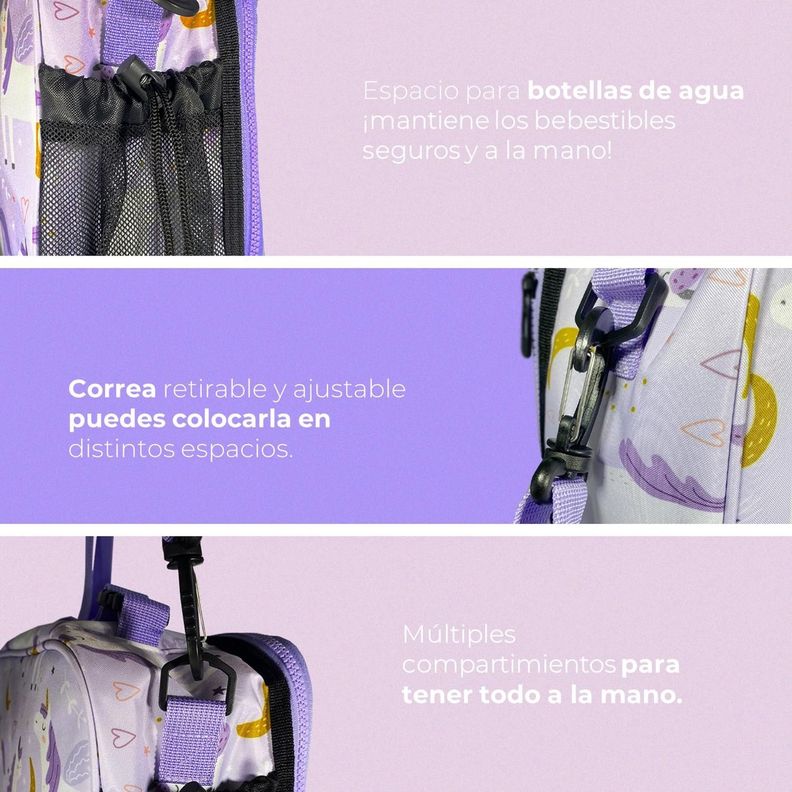 Lonchera Termica Niño Niña Buffer Bolso Almuerzo Colacion-2
