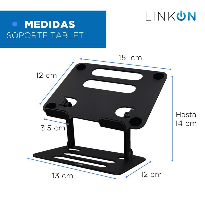 Soporte Ipad + Porta Celular Linkon-7