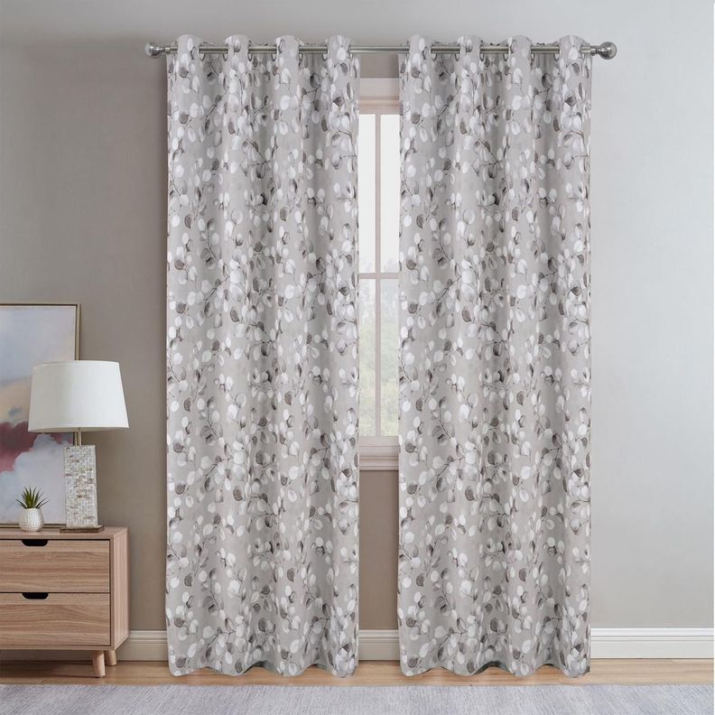 Cortina 100% Blackout Termica Diseño Set 2 Casatua 140x220-1