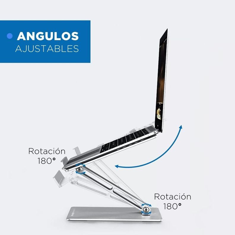 Soporte Base Ajustable para Mac Macbook Notebook Alum 10-17"-1