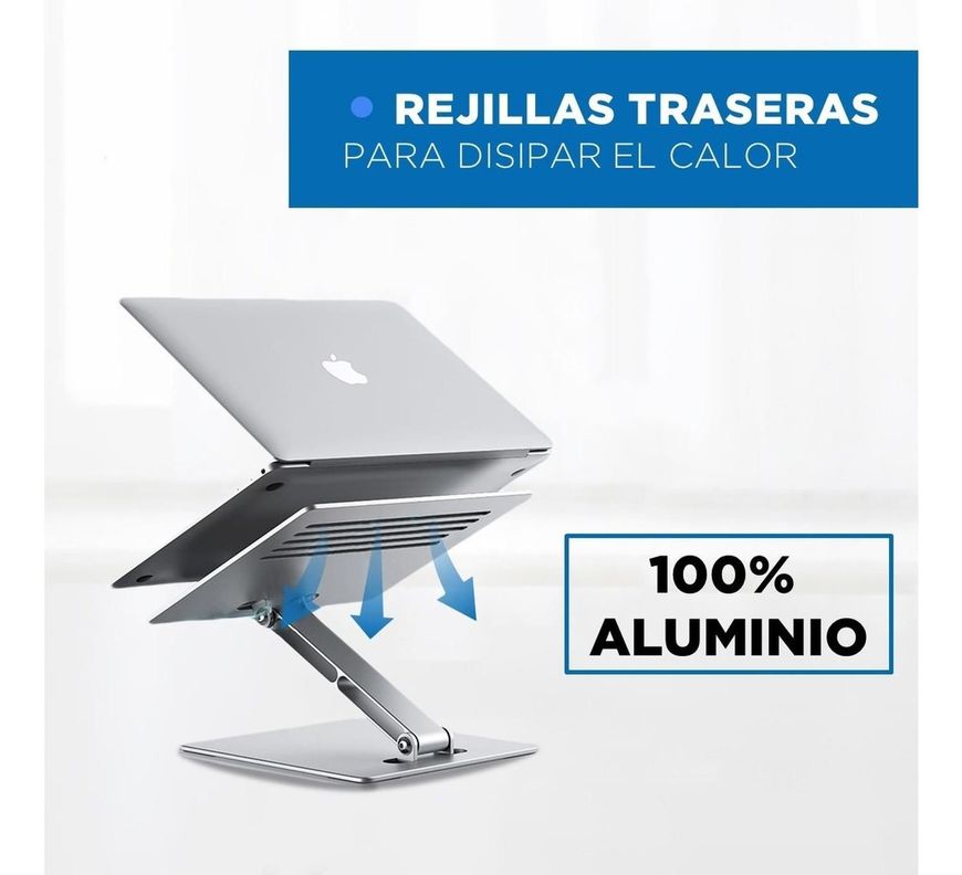 Soporte Base Ajustable para Mac Macbook Notebook Alum 10-17"-2