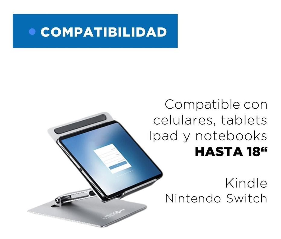 Soporte Base Ajustable para Mac Macbook Notebook Alum 10-17"-6