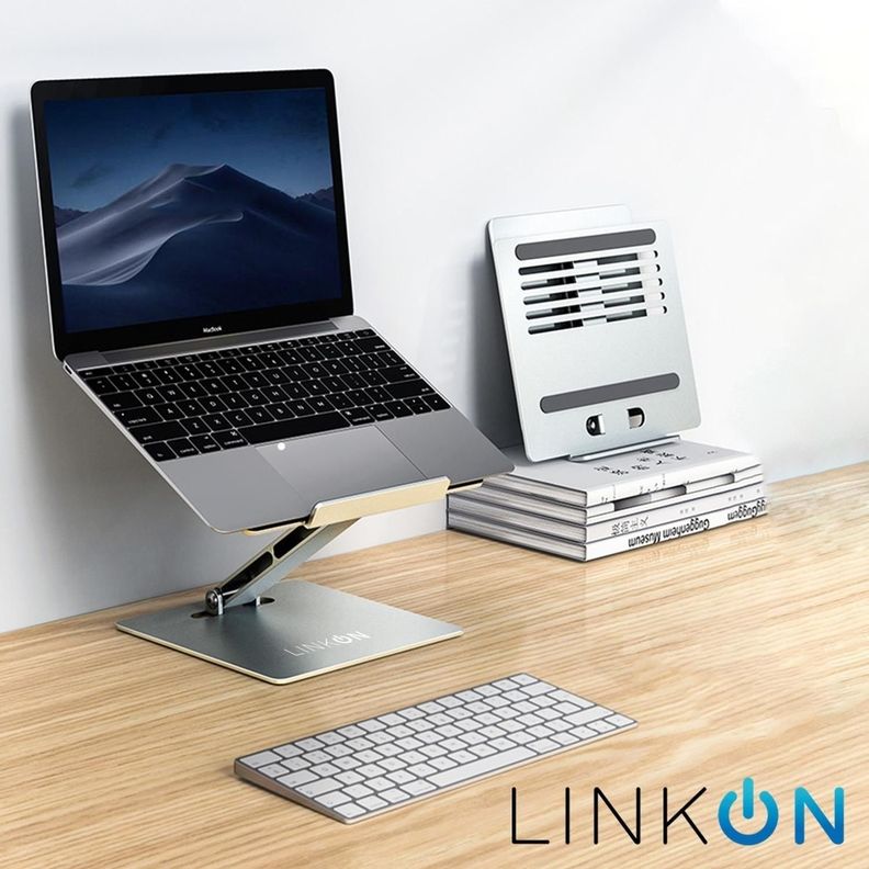 Soporte Base Ajustable para Mac Macbook Notebook Alum 10-17"-8