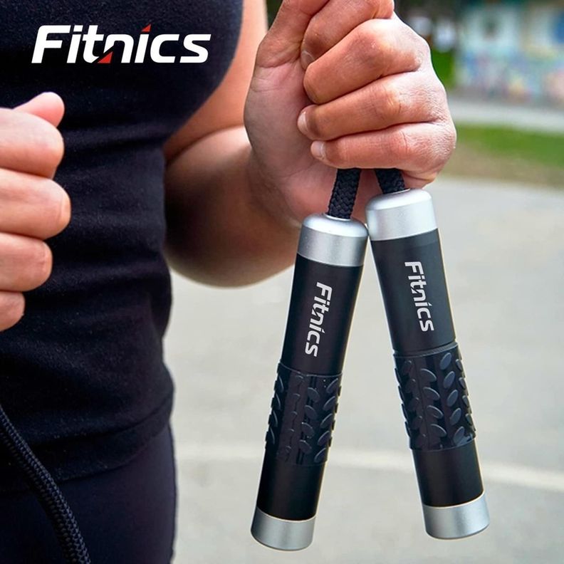Cuerda para Saltar con Peso Ajustable Fitnics Pro Crossfit-8