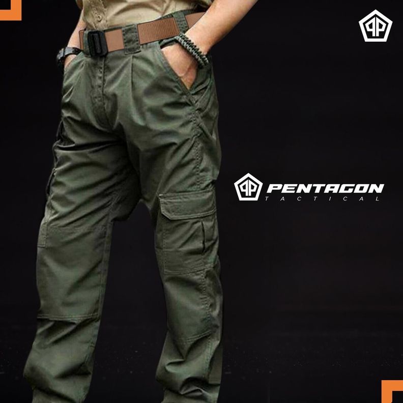 Cinturon Tactico Militar Pentagon Outdoor Hebilla Airsoft Tamaño Único beige-17