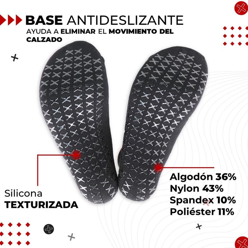 Medias Futbol Niños Antideslizantes Set 2 + Pantorrillera Talla Única negro-1