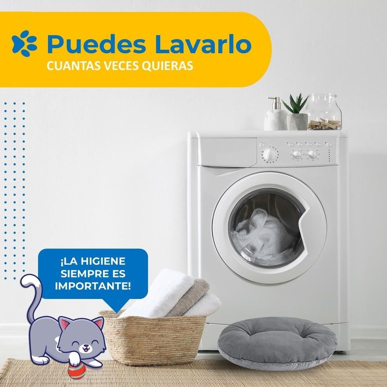 Cama Ultrasuave Antiestres Para Mascota Perros Gatos PetPal-5