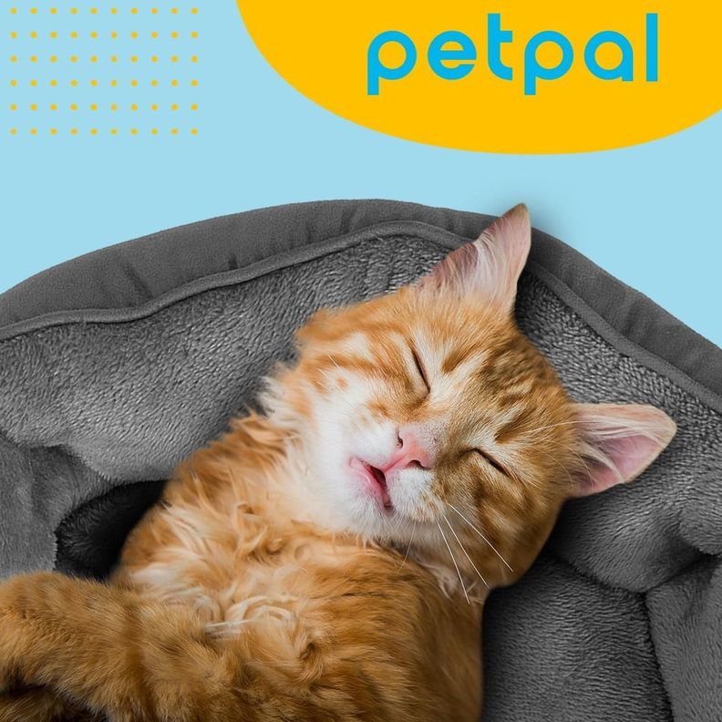 Cama Ultrasuave Antiestres Para Mascota Perros Gatos PetPal-8