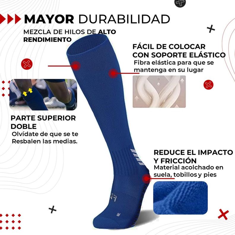 Medias de Futbol Deportivas Fitnics-3