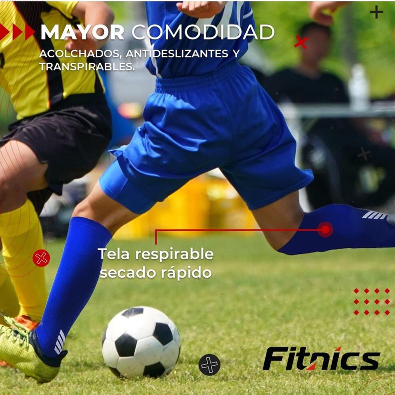 Medias de Futbol Deportivas Fitnics-5