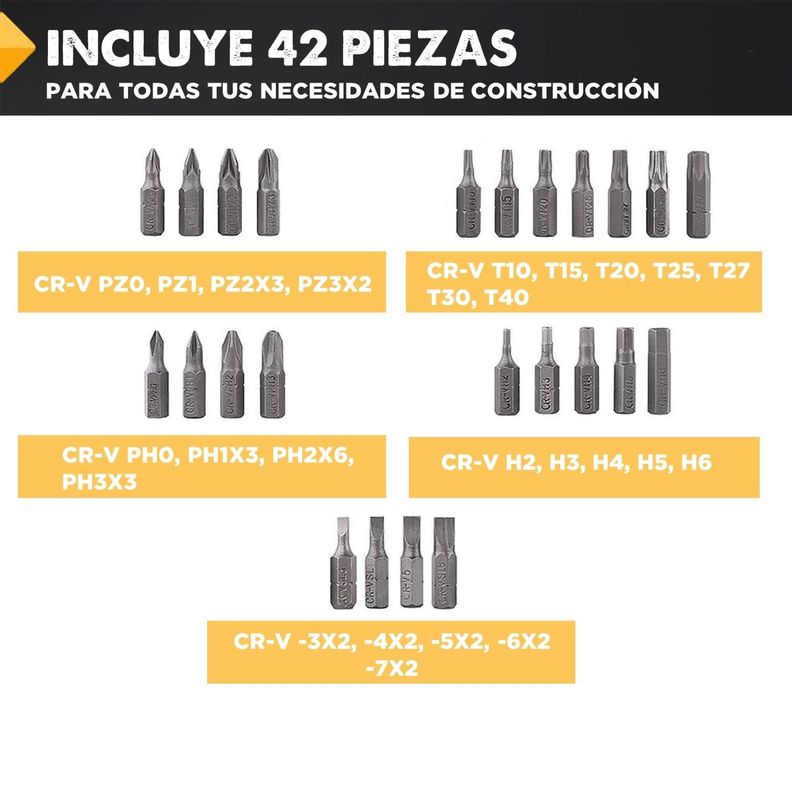 Juego Herramientas Llave Dado Universal Brooklyn 45 Piezas-1