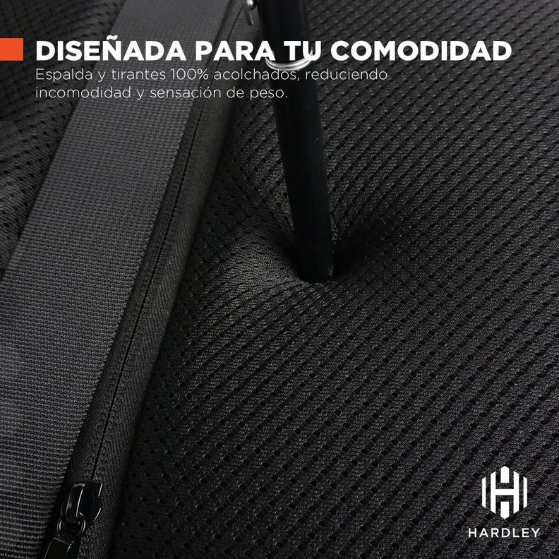 Mochila de Viaje Notebook Hardley 40L Balistica + USB-7
