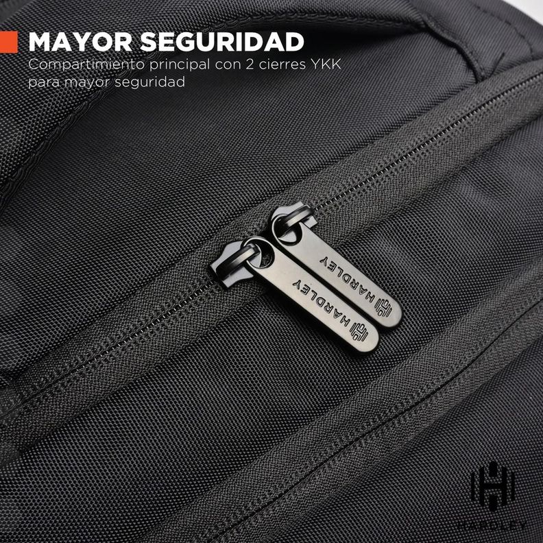 Mochila de Viaje Notebook Hardley 40L Balistica + USB-8