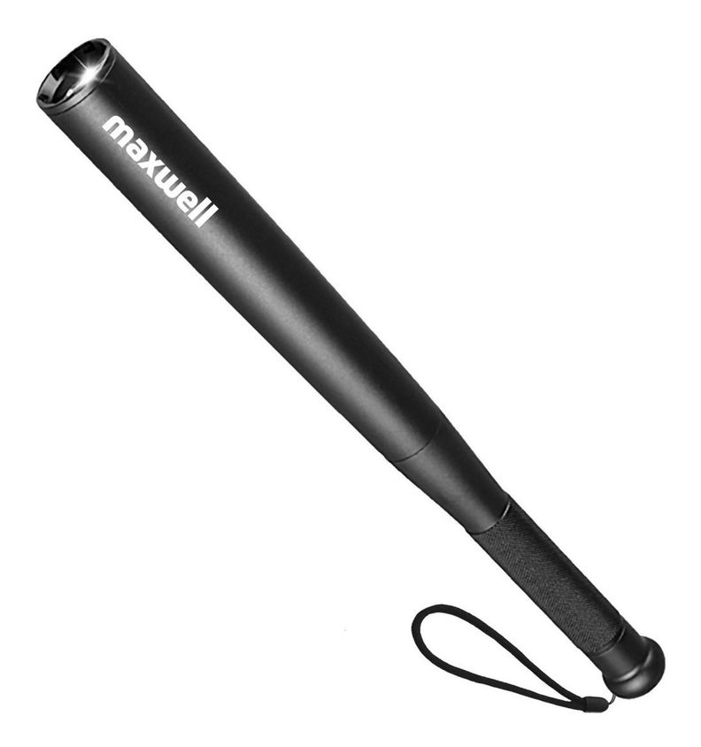 Linterna Led Tipo Bate Maxwell Potente Seguridad-0