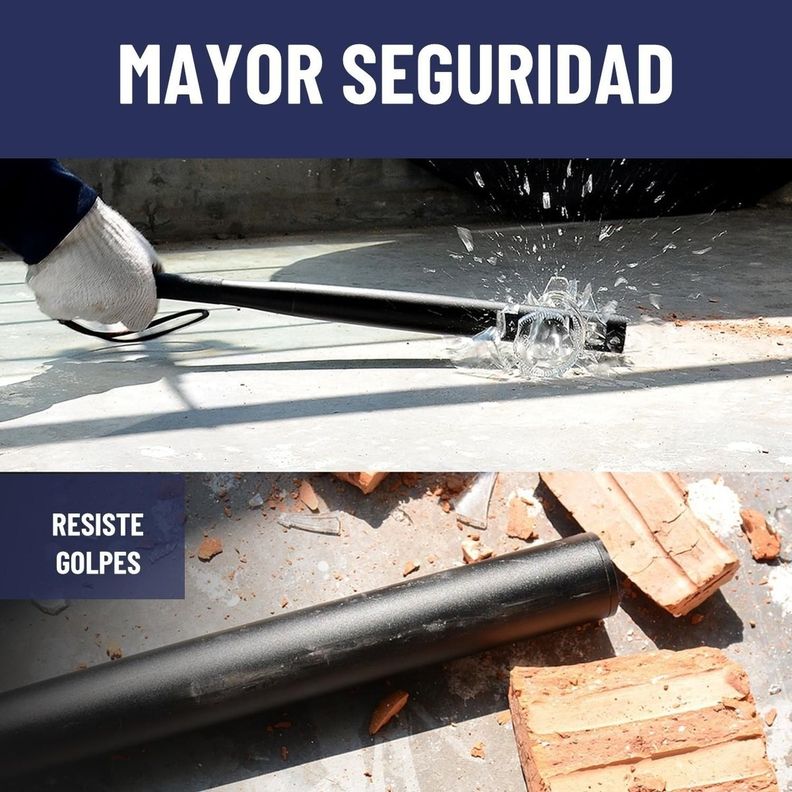 Linterna Led Tipo Bate Maxwell Potente Seguridad-2