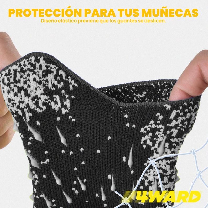 Guantes de Arquero Portero Futbol 4Ward Antideslizantes-4