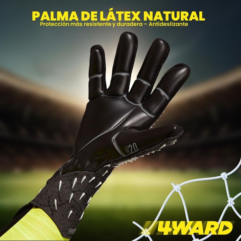 Guantes de Arquero Portero Futbol 4Ward Antideslizantes-5