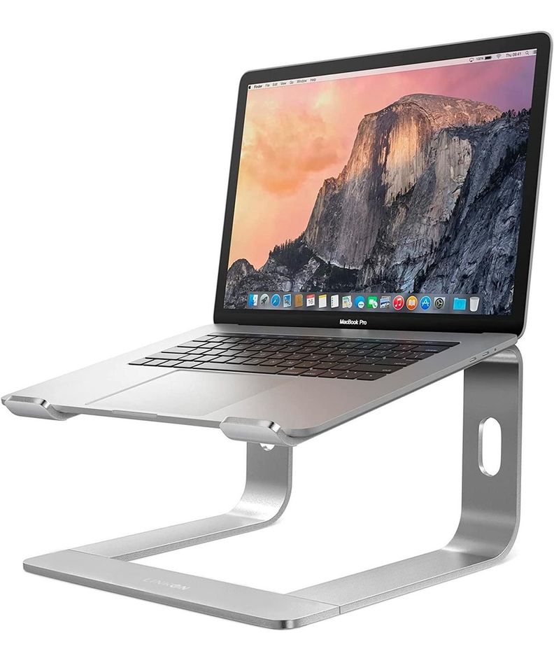 Soporte Notebook Base Aluminio Mac Macbook Notebook Linkon-0