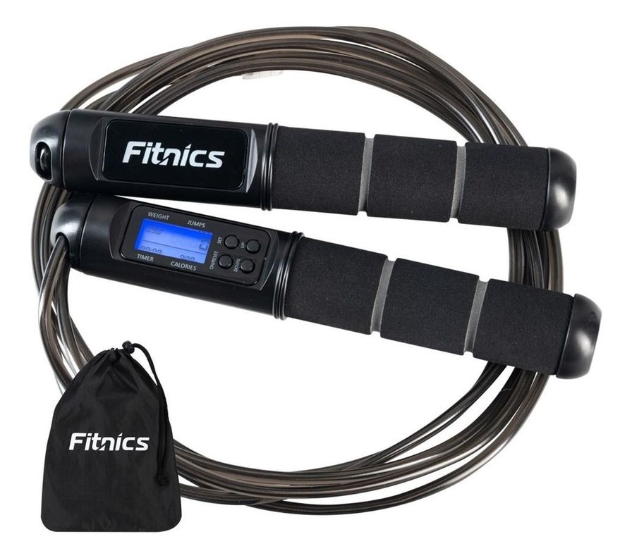 Cuerda Saltar con Contador Digital Fitnics Cardio Crossfit-0