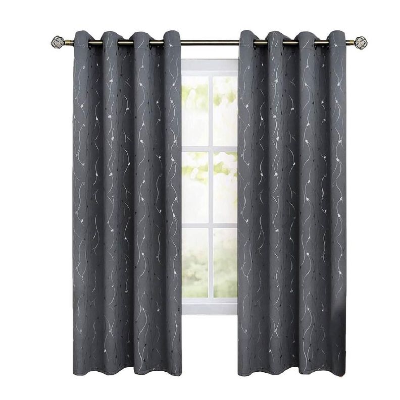 Cortina Blackout 95%, Son 2 Panos De 140x220cm CasaTua