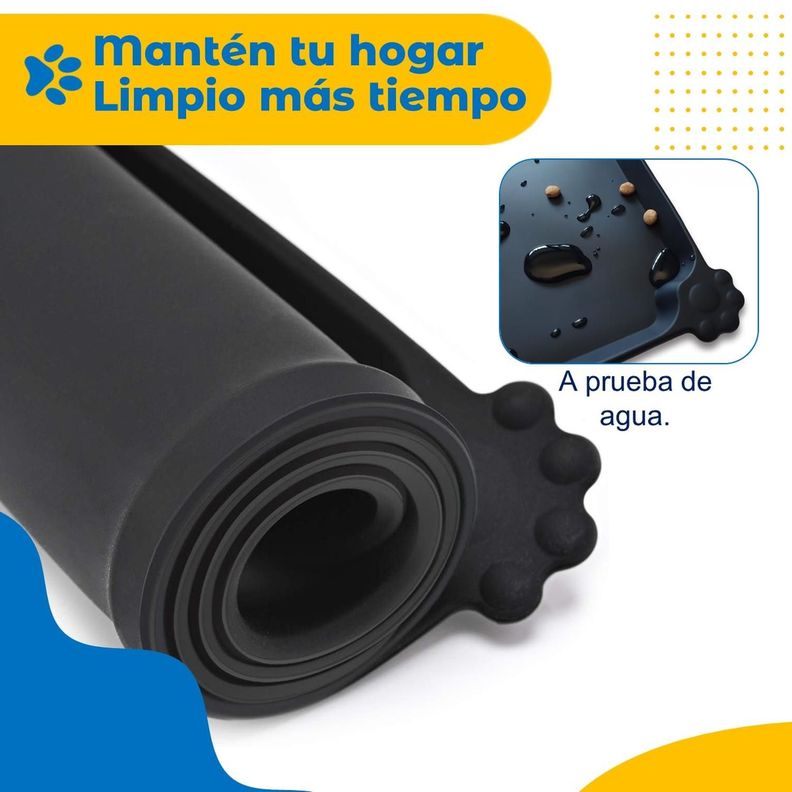 Plato para Perro Anti Ansiedad Petpal + Plato Acero y Mat-5