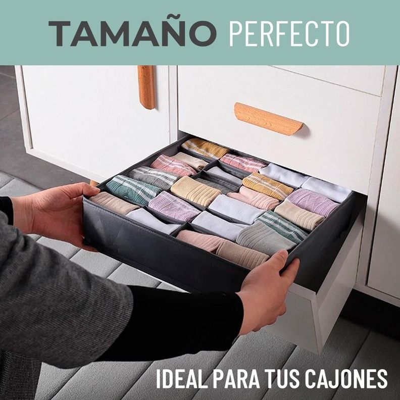 Organizador Ropa Interior Divisor Cajones CasaTua Set de 4-3