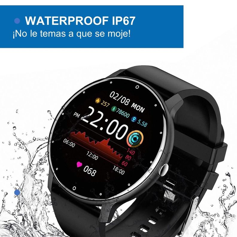 Reloj Inteligente Smartwatch Deportivo Llamadas BT Linkon-4