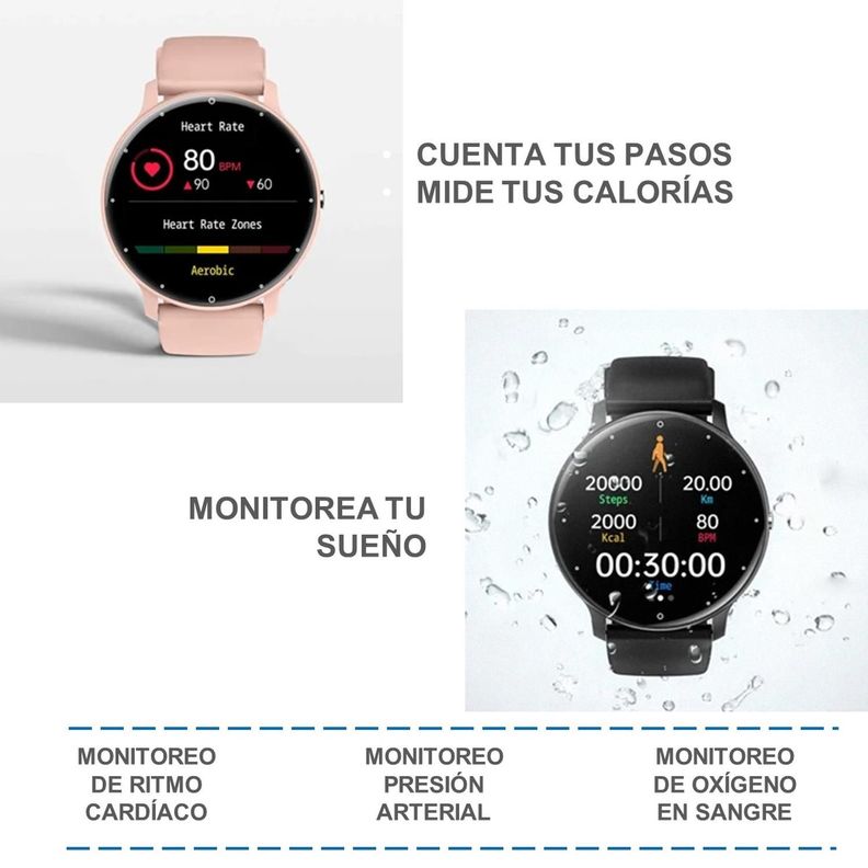 Reloj Inteligente Smartwatch Deportivo Llamadas BT Linkon-5