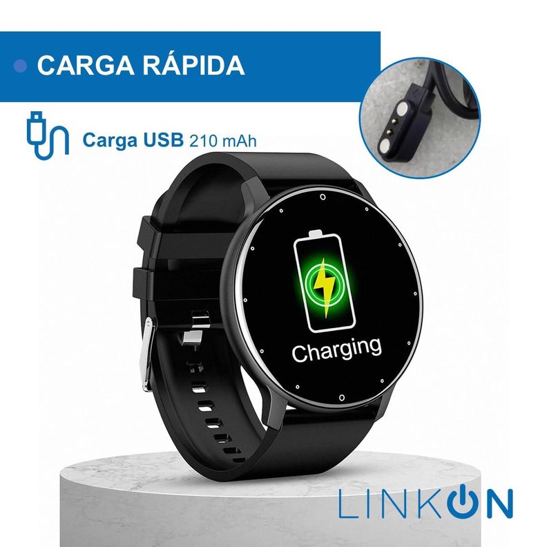 Reloj Inteligente Smartwatch Deportivo Llamadas BT Linkon-7