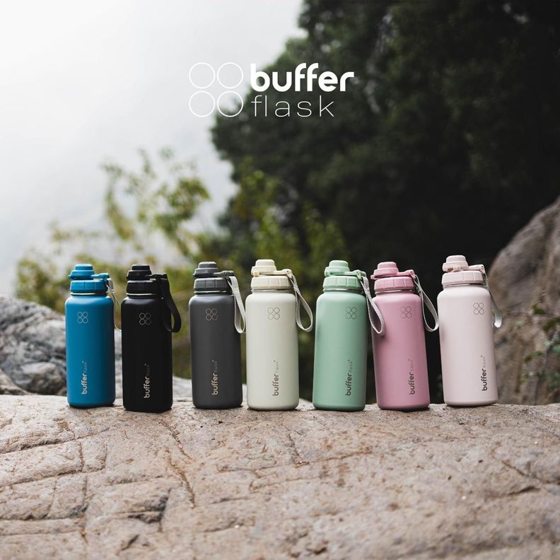 Tapa Para Botella Termica de Agua One Click Buffer Flask-6