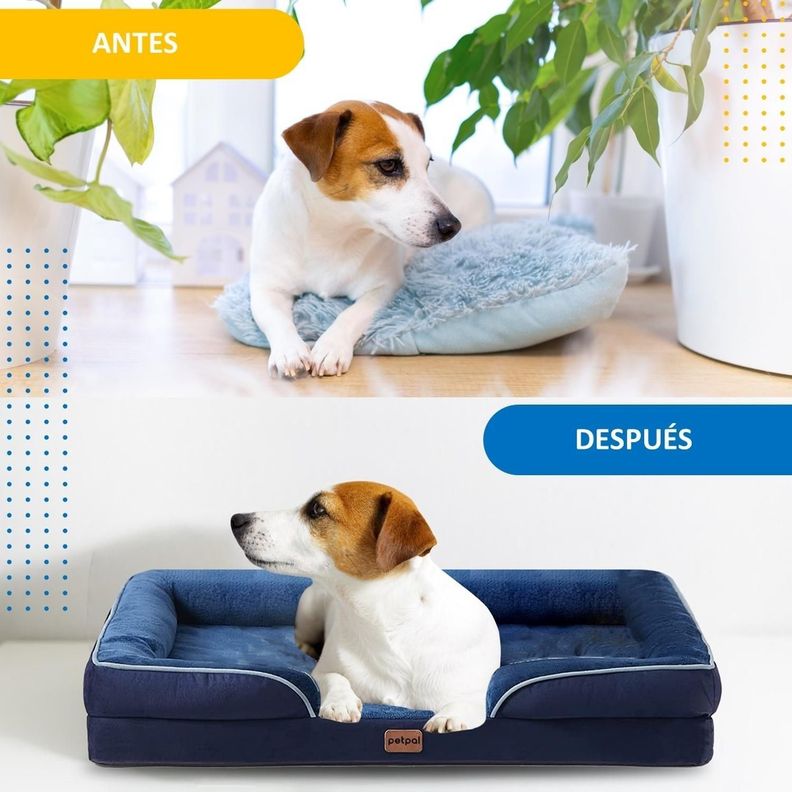 Cama Ordopedica Para Mascota Perros Y Gatos Mediana - PetPal-4