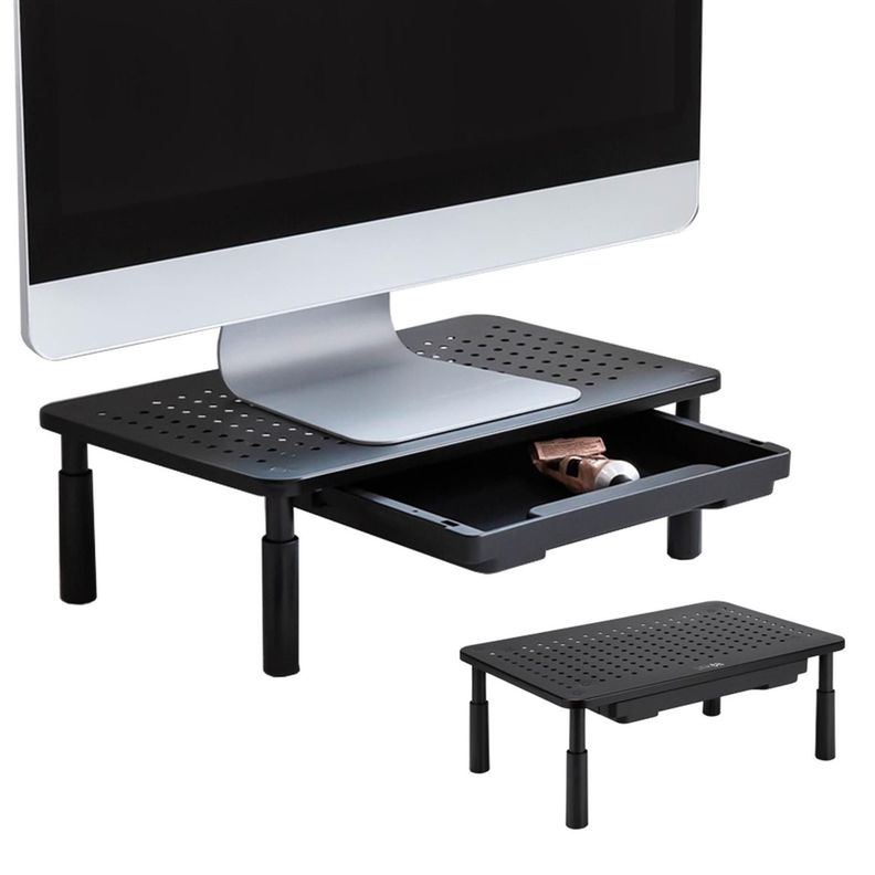Base Soporte Monitor Organizador Escritorio Linkon Ajustable-0
