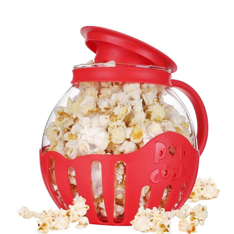 Maquina Bowl Cabritas Palomitas Popcorn Microondas 2,2 Lts