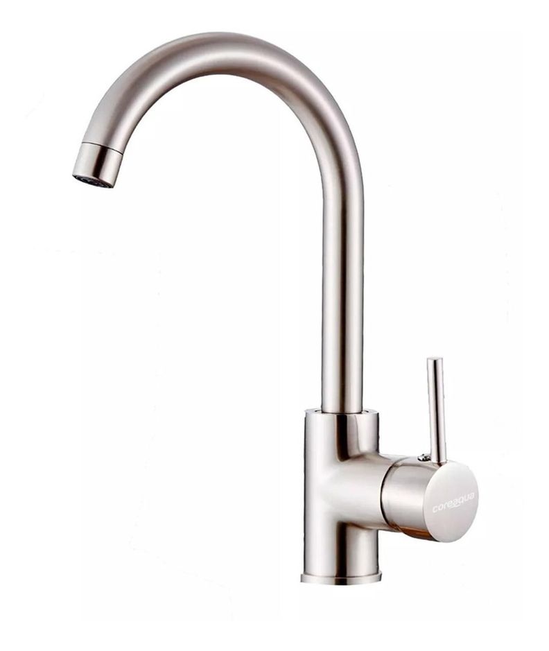 Llave Monomando Lavaplatos Griferia Cocina Premium Coreaqua-0