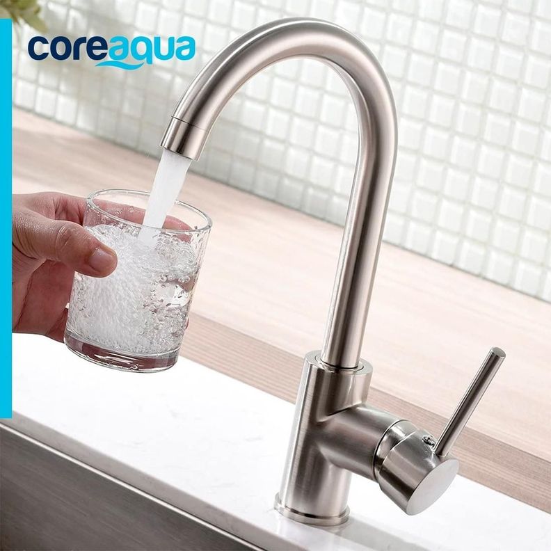 Llave Monomando Lavaplatos Griferia Cocina Premium Coreaqua-8