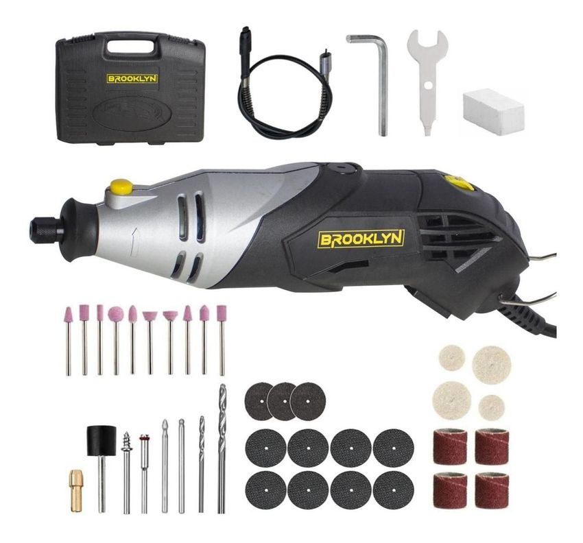 Herramienta Rotativa 170W tipo Dremel Set con 40 accesorios-0