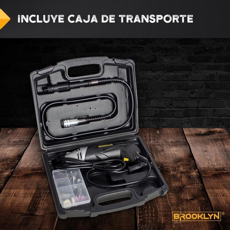 Herramienta Rotativa 170W tipo Dremel Set con 40 accesorios-3