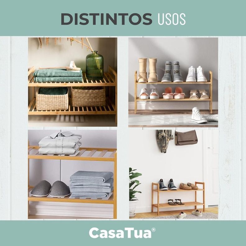 Rack Zapatero Mueble Organizador Zapatos Multiuso CasaTua-4