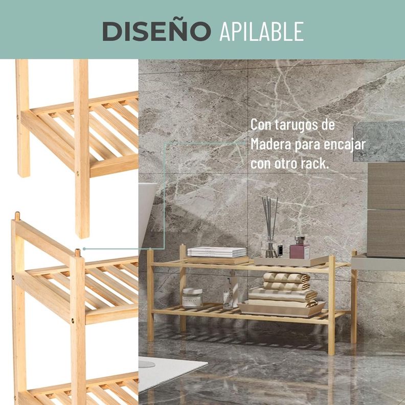 Rack Zapatero Mueble Organizador Zapatos Multiuso CasaTua-2