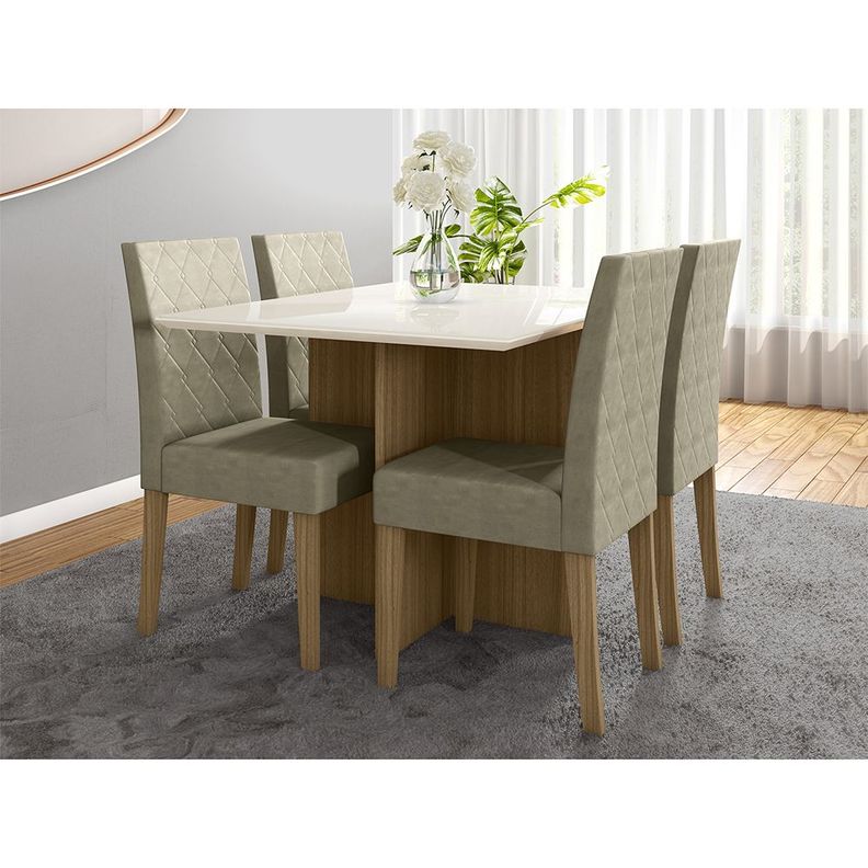 JUEGO DE COMEDOR 4 SILLAS HOME MOBILI HALOS-3