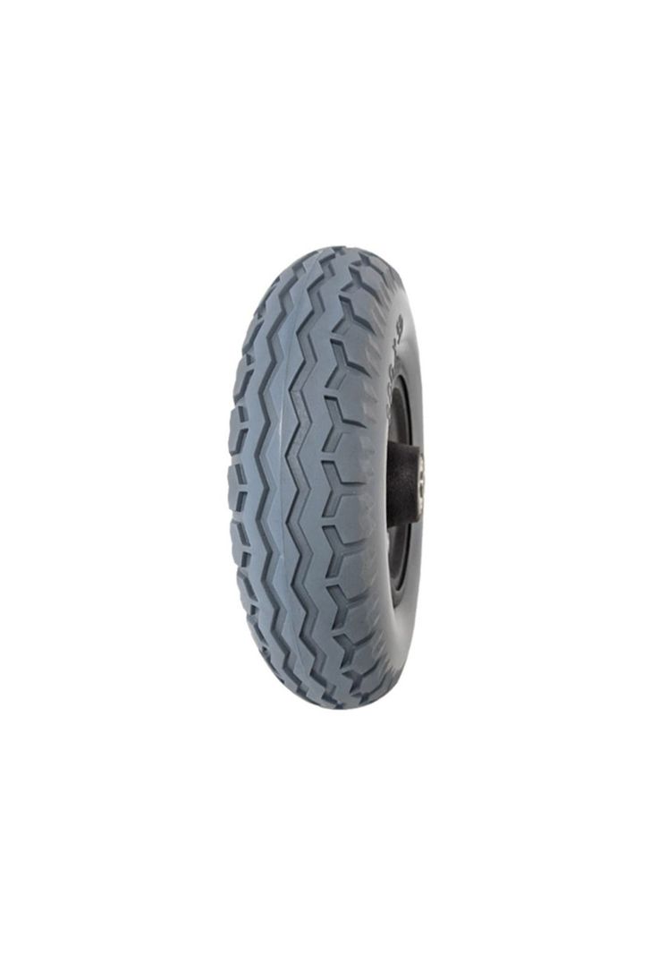 Rueda Maciza Texturada Aro 8x2 Para Silla De Ruedas (200x50mm)-1