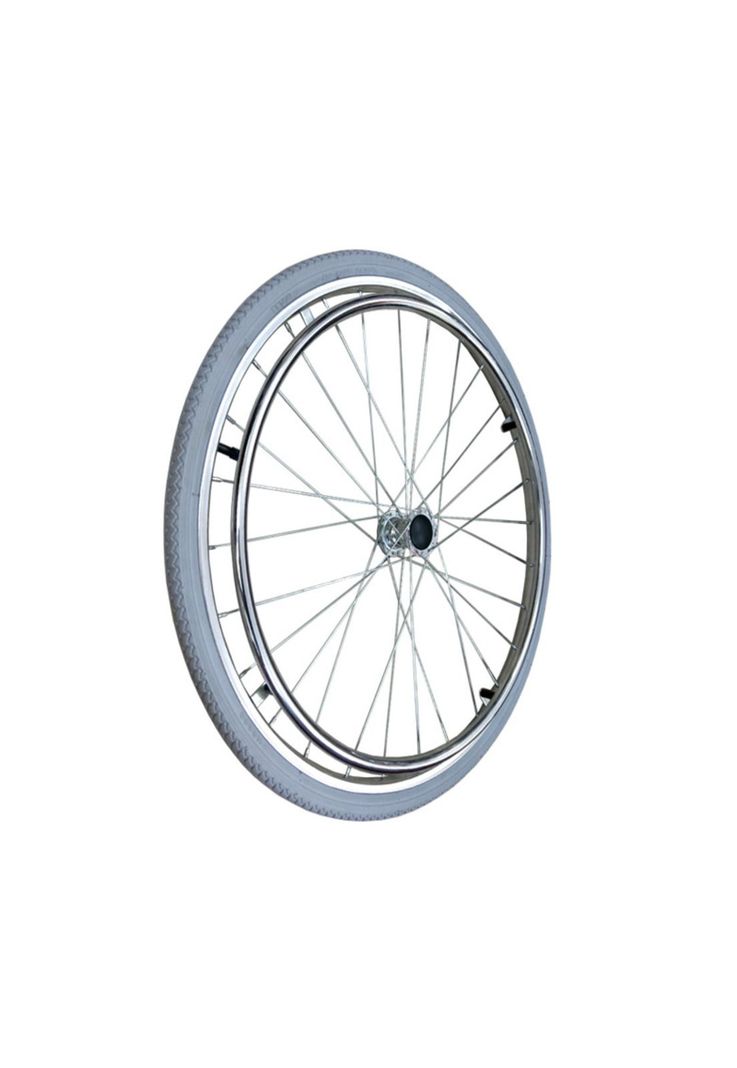 Rueda Inflable Aro 24 Para Silla De Ruedas-0